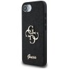 Etui Guess Fixed Glitter Big 4G do       iPhone 16E / 17E czarny